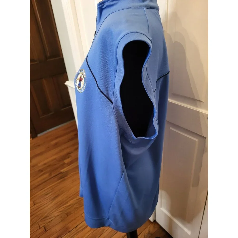Putterboy 2014 US Open Pinehurst No 2 Zip Up Performance Vest XL Golf Preppy - Picture 4 of 7